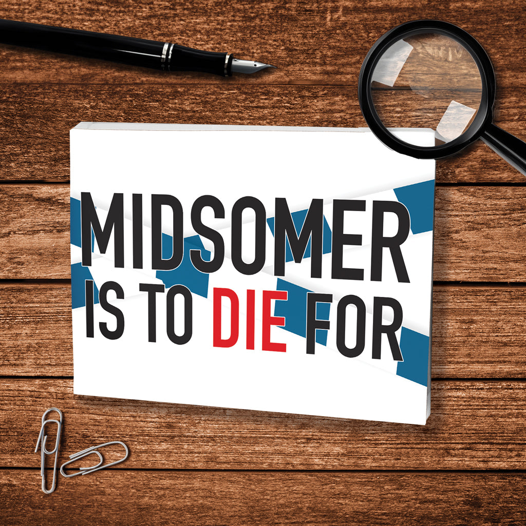 Midsomer Is To Die For Notepad