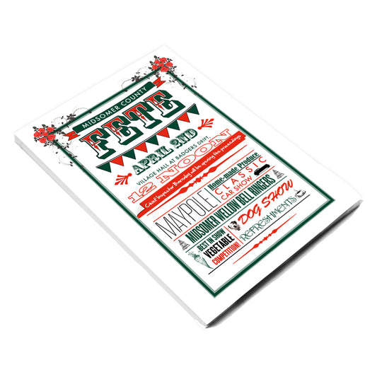 County Fete Notepad