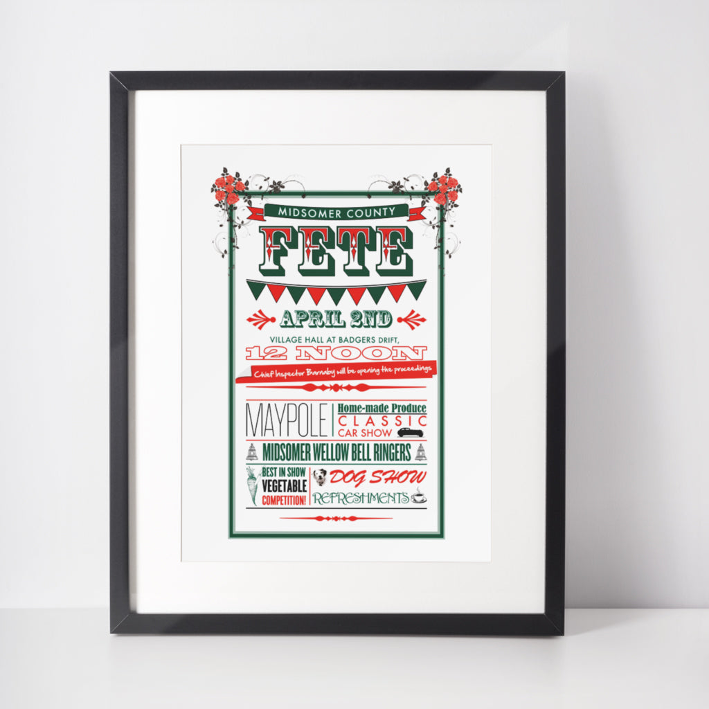 County Fete Art Print