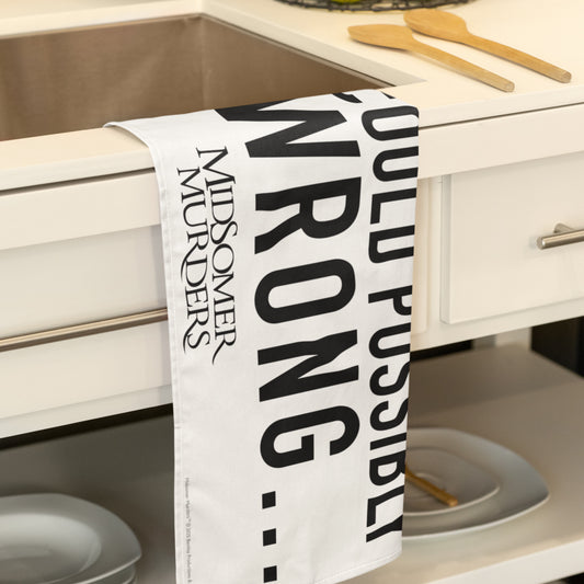 Visiting Midsomer Tea Towel