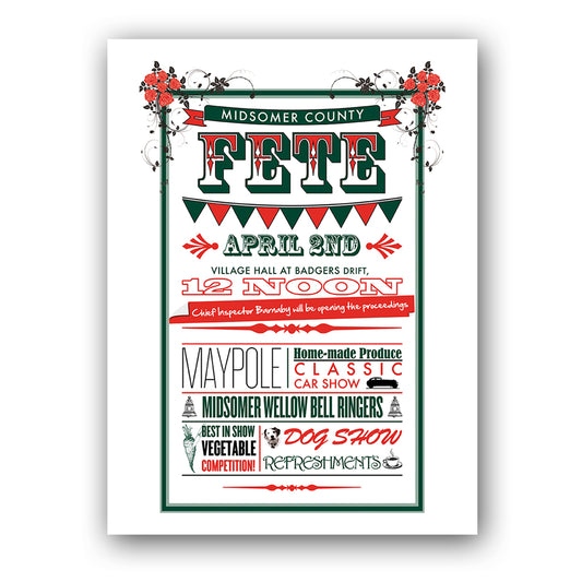County Fete Art Print