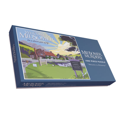 Official Midsomer Murders 'Welcome to Midsomer' 1000-Piece Jigsaw Puzzle