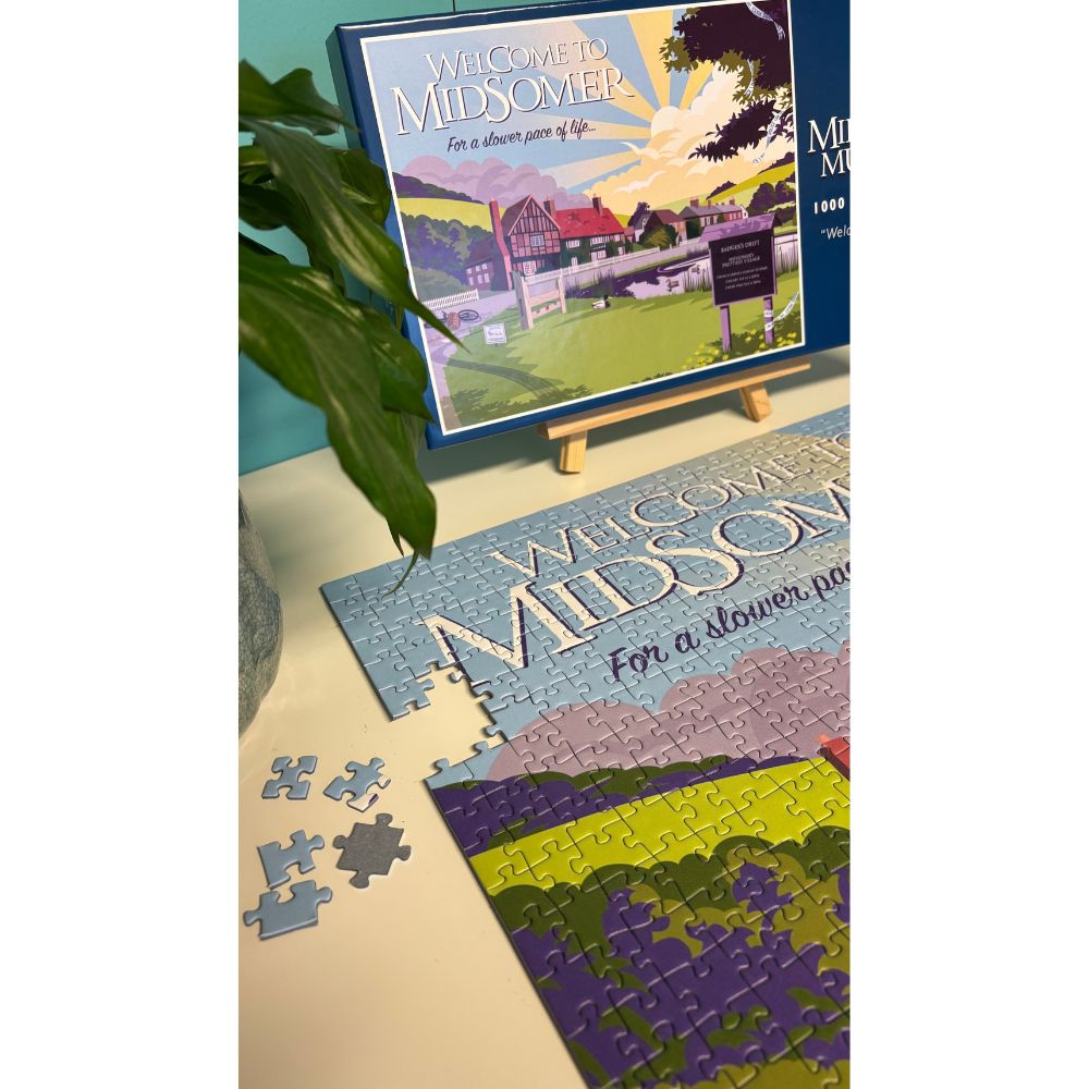 Official Midsomer Murders 'Welcome to Midsomer' 1000-Piece Jigsaw Puzzle