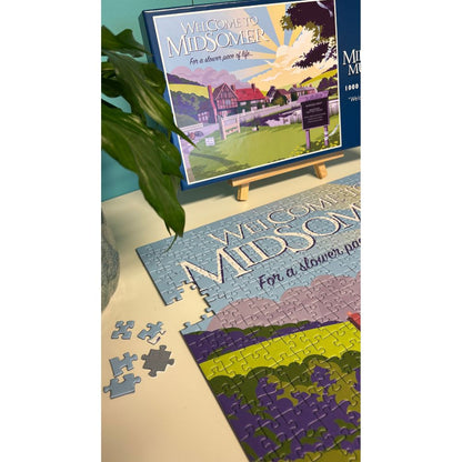 Official Midsomer Murders 'Welcome to Midsomer' 1000-Piece Jigsaw Puzzle