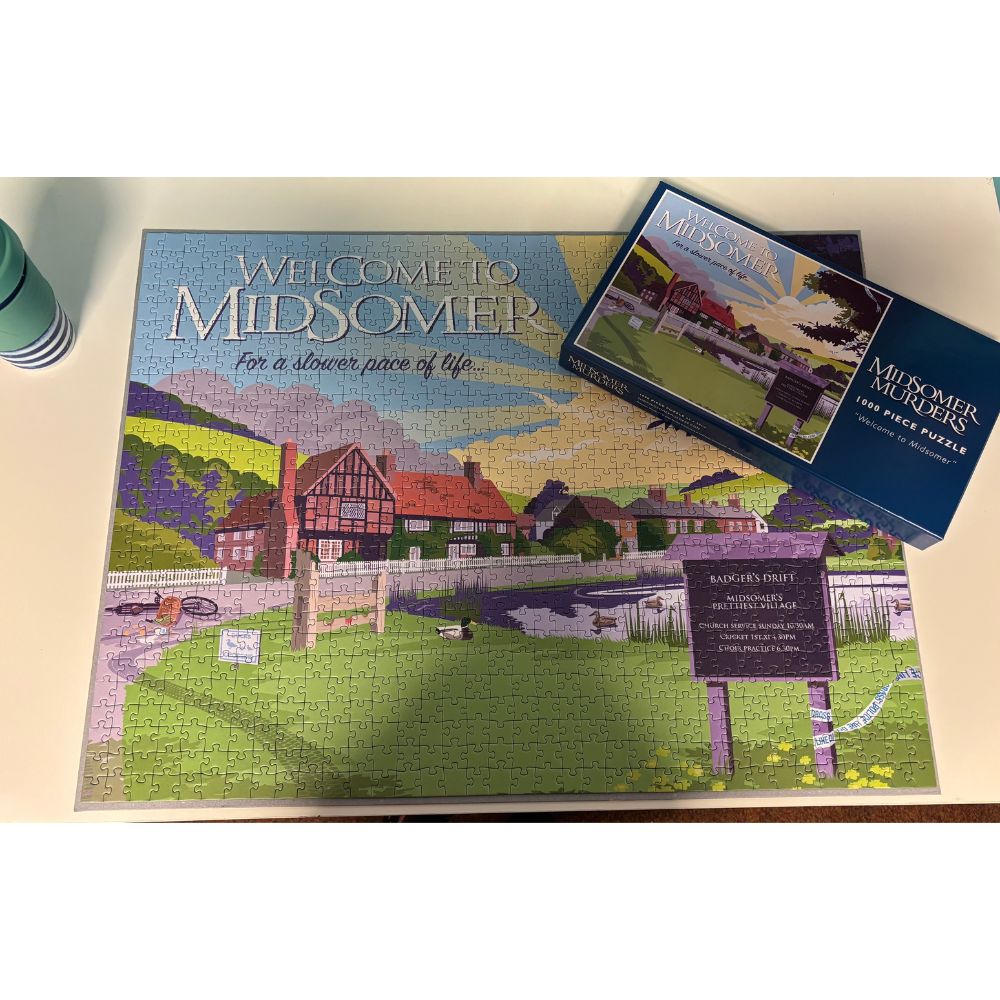 Official Midsomer Murders 'Welcome to Midsomer' 1000-Piece Jigsaw Puzzle